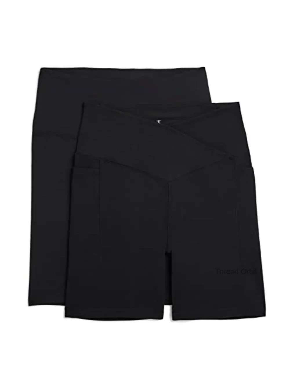 Women's 2 Pack High Rise Biker Shorts 7